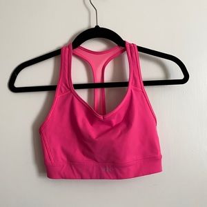 Neon pink VSX sports bra small